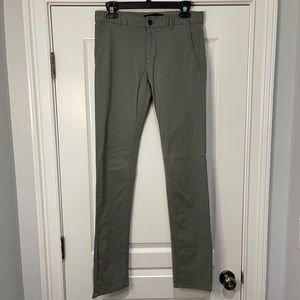 Zara Men’s Chino Pants - Olive green